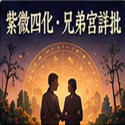 紫微四化・兄弟宮詳批