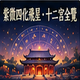 紫微四化飛星・十二宮全覽